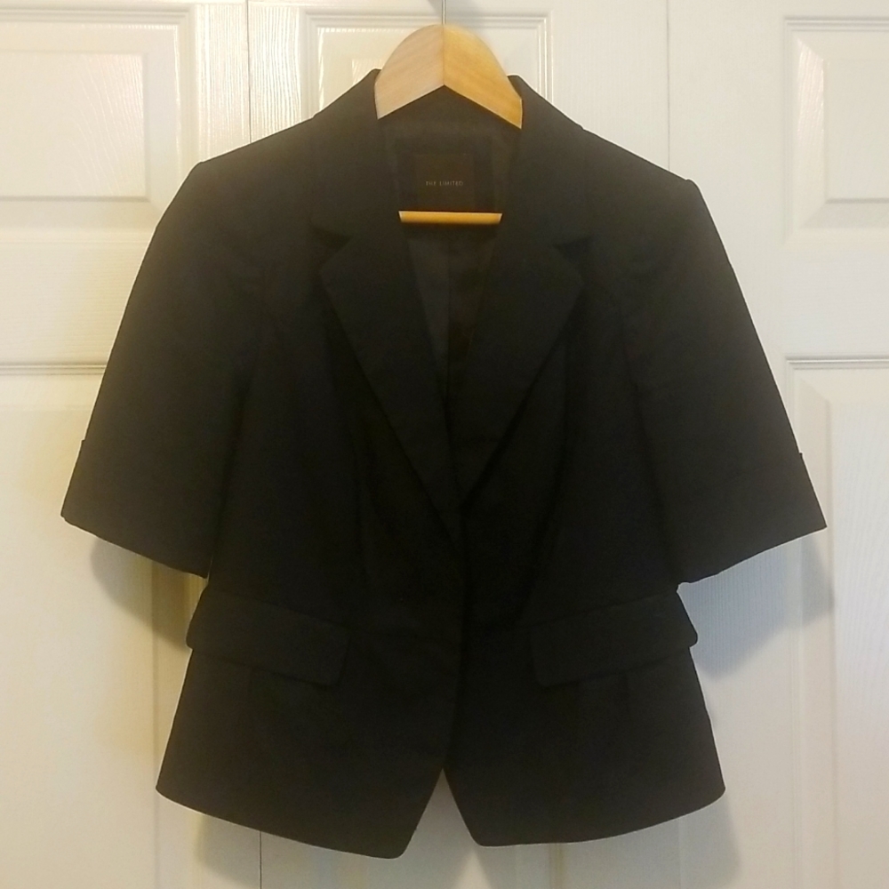 The Limited black pantsuit
